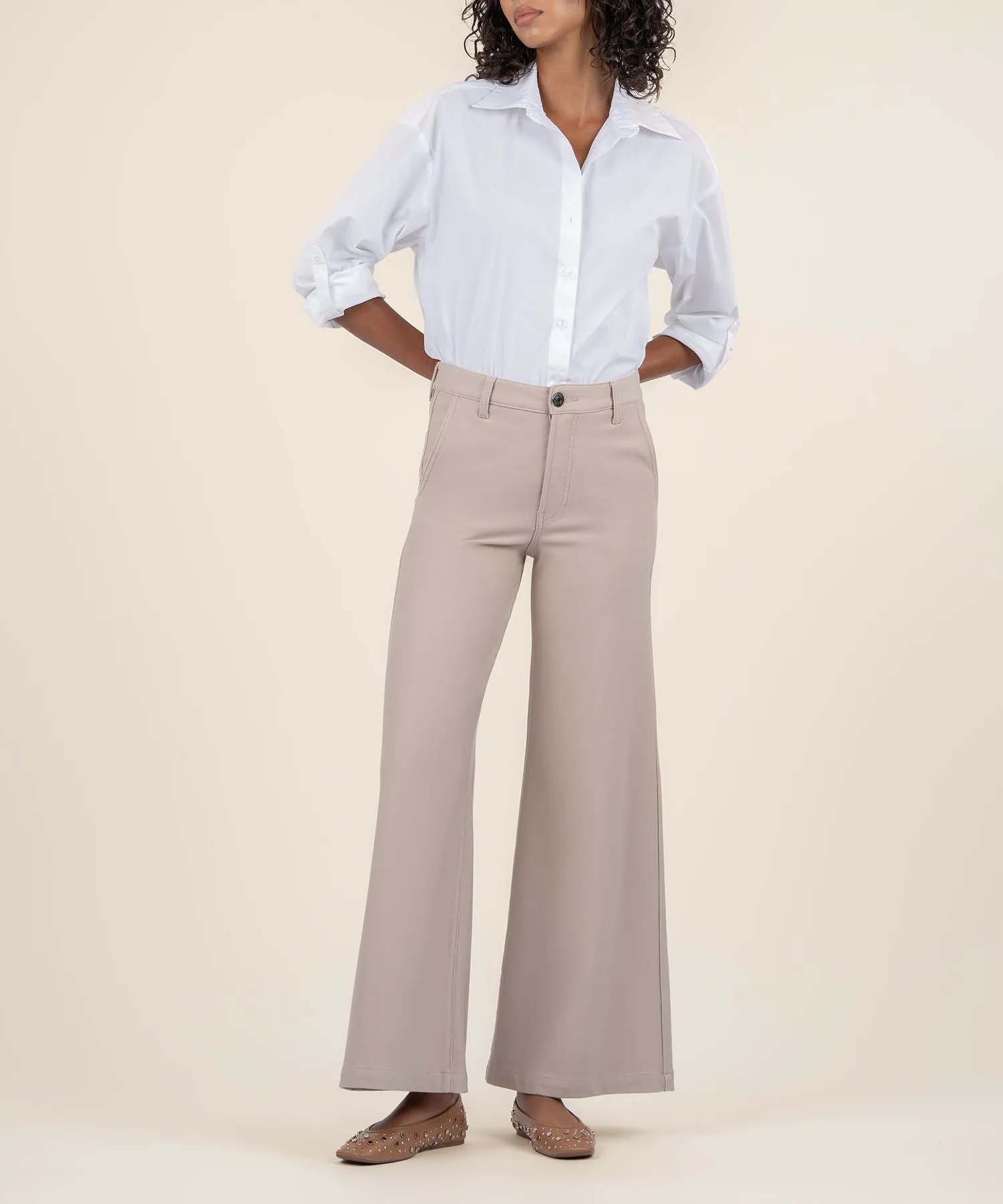 Meg High Rise Wide Leg Trouser - FINAL SALE